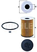 Mahle OX787D - FILTRO ACEITE
