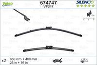 Valeo 574747 - VF347 650-400MM X2 SILENCIO PLANA