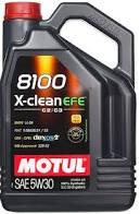 MOTUL 109471 - 8100X-CLEAN EFE 5W30 4X5L